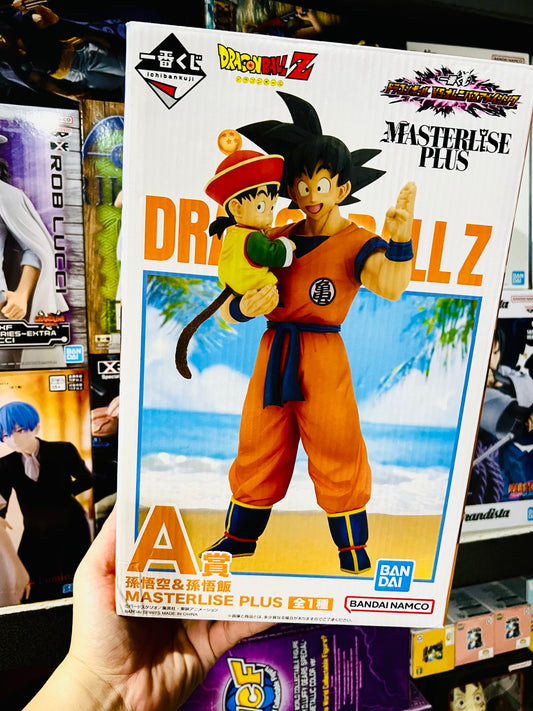 ICHIBAN KUJI DBZ Masterlise Plus Prize A Goku and Gohan Kid