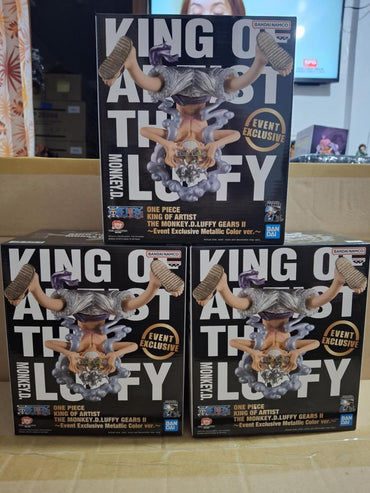 BANPRESTO KING OF ARTIST ONE PIECE LUFFY GEAR 5 Metallic Event Exclusive