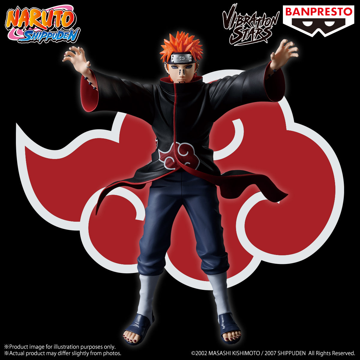 NARUTO SHIPPUDEN VIBRATION STARS-KAKUZU & PAIN-(B:PAIN)[PREORDER DOWNPAYMENT MAR 11 2025]