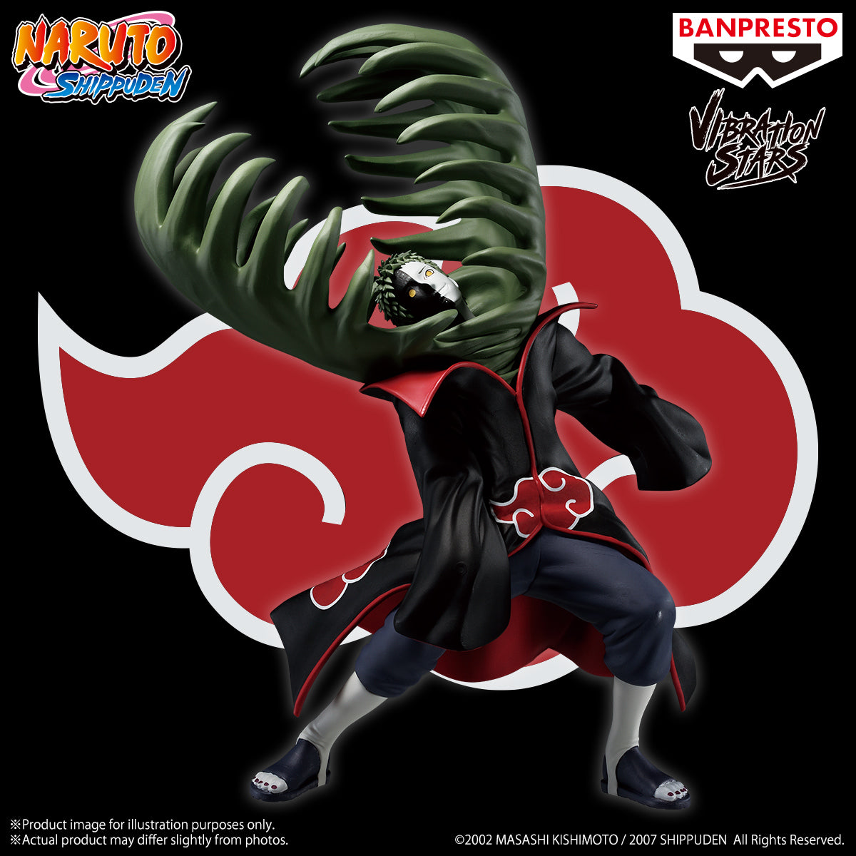 NARUTO SHIPPUDEN VIBRATION STARS-ZETSU & KISAME HOSHIGAKI-(A:ZETSU)[PREORDER DOWNPAYMENT MAR 11 2025]