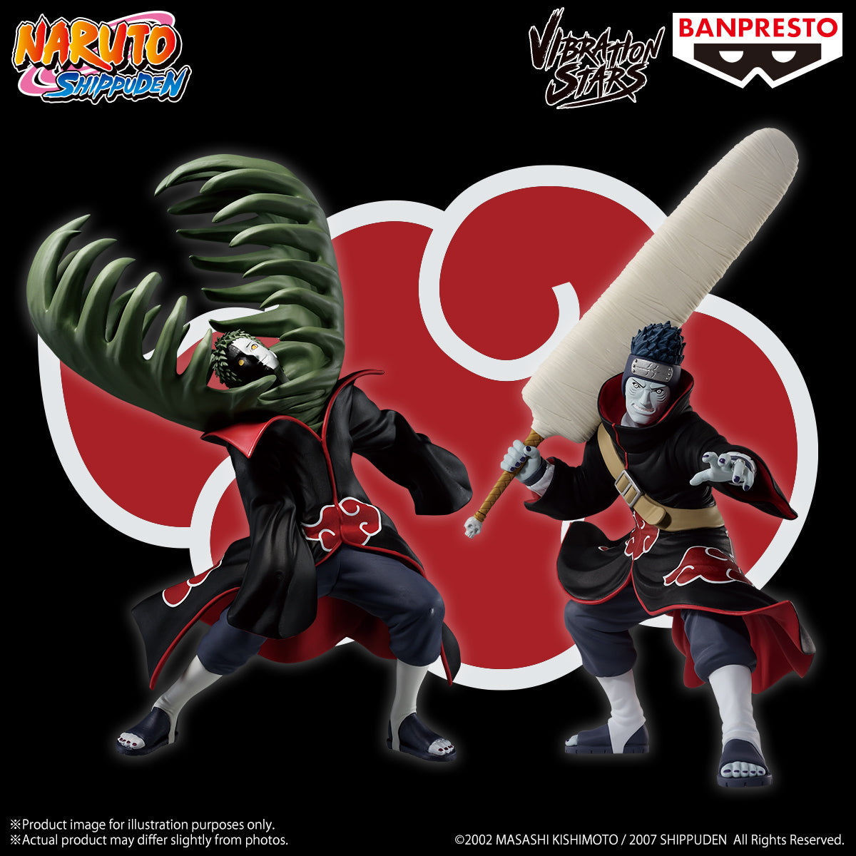 NARUTO SHIPPUDEN VIBRATION STARS-ZETSU & KISAME HOSHIGAKI-(A:ZETSU)[PREORDER DOWNPAYMENT MAR 11 2025]