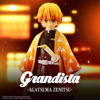 DEMON SLAYER: KIMETSU NO YAIBA GRANDISTA-ZENITSU AGATSUMA-ANOTHER VER.(VER.A)[PREORDER DOWNPAYMENT MAR 11 2025]