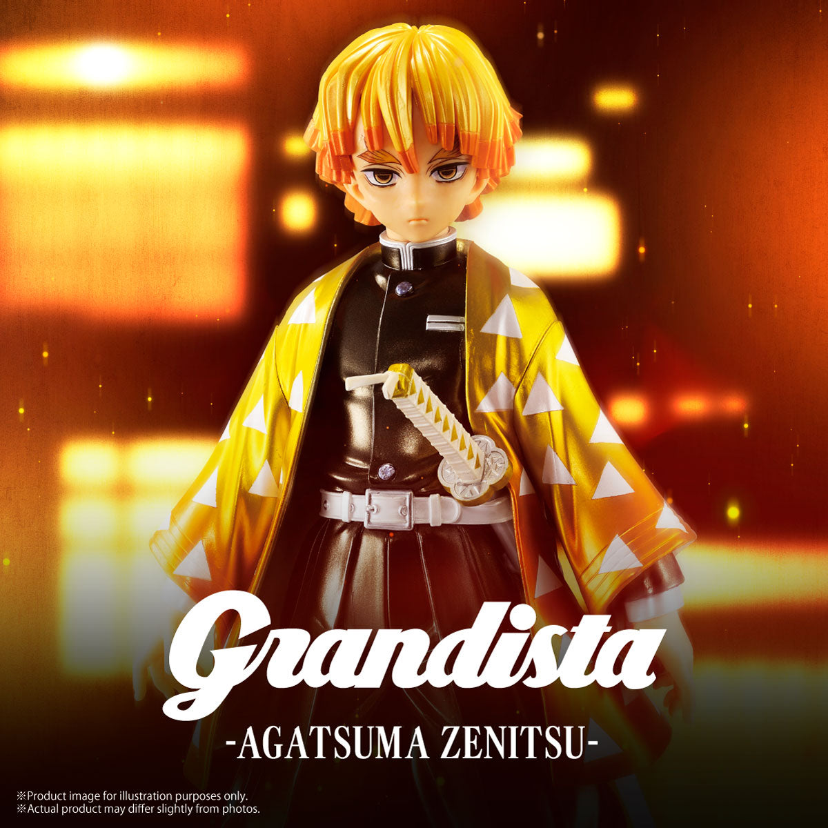 DEMON SLAYER: KIMETSU NO YAIBA GRANDISTA-ZENITSU AGATSUMA-ANOTHER VER.(VER.B)[PREORDER DOWNPAYMENT MAR 11 2025]