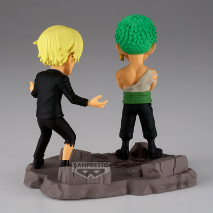 ONE PIECE WORLD COLLECTABLE FIGURE LOG STORIES-RORONOA ZORO & SANJI-"...NOTHING...AT ALL!!!!"[PREORDER DOWNPAYMENT APR 1 2025]