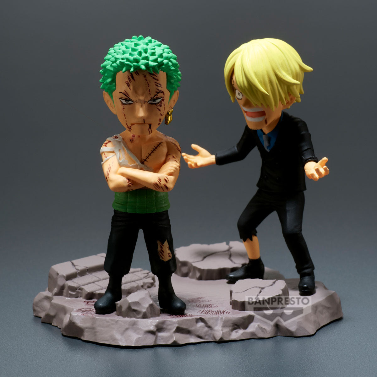 ONE PIECE WORLD COLLECTABLE FIGURE LOG STORIES-RORONOA ZORO & SANJI-"...NOTHING...AT ALL!!!!"[PREORDER DOWNPAYMENT APR 1 2025]