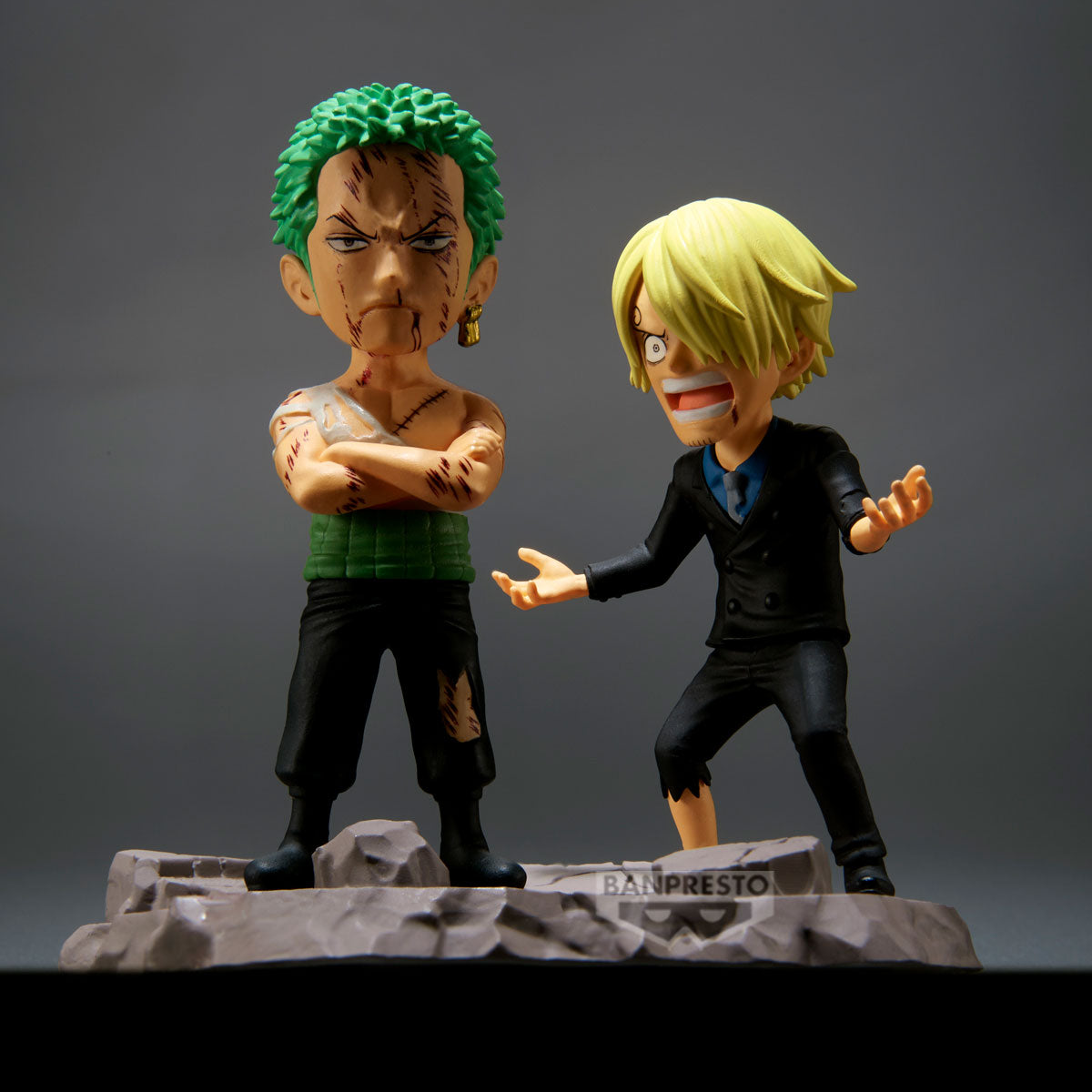 ONE PIECE WORLD COLLECTABLE FIGURE LOG STORIES-RORONOA ZORO & SANJI-"...NOTHING...AT ALL!!!!"[PREORDER DOWNPAYMENT APR 1 2025]