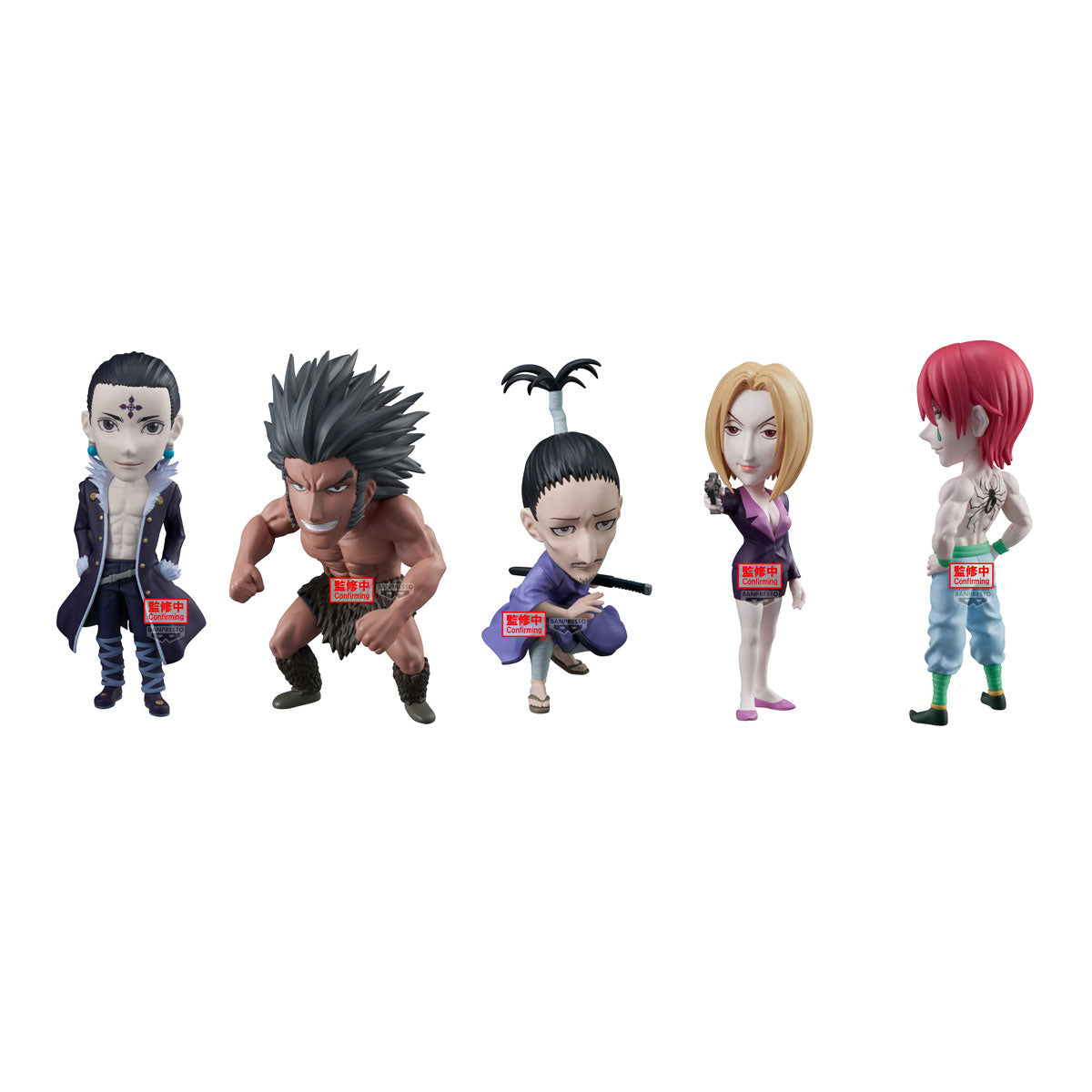 【OVERSEA LIMITED】HUNTER×HUNTER WORLD COLLECTABLE FIGURE-THE PHANTOM TROUPE- [SET OF 5+1][PREORDER EXTRAS]