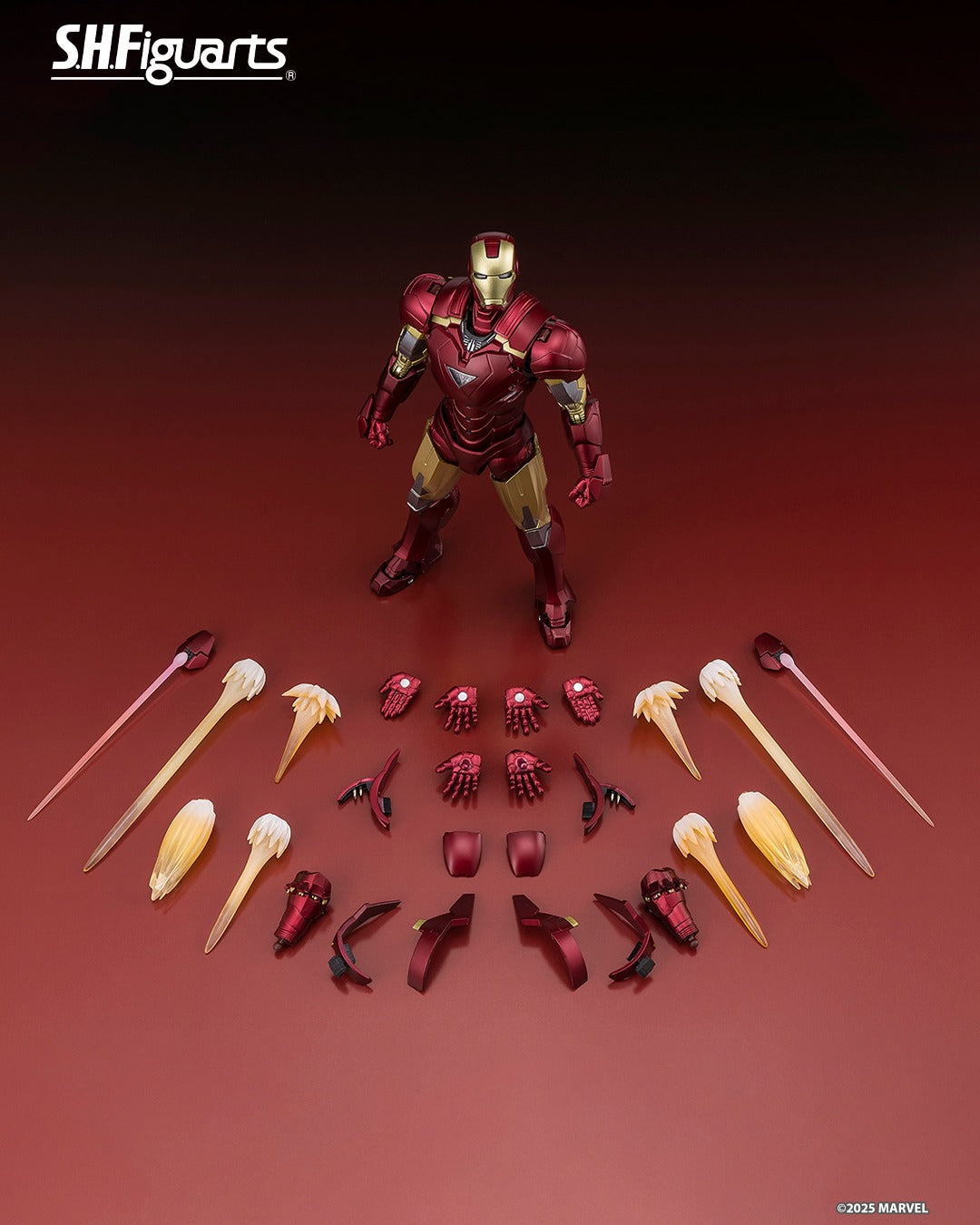 S.H.Figuarts Iron Man Mark6(THE INFINITY SAGA)  [PREORDER DOWNPAYMENT MAR 18 2025]