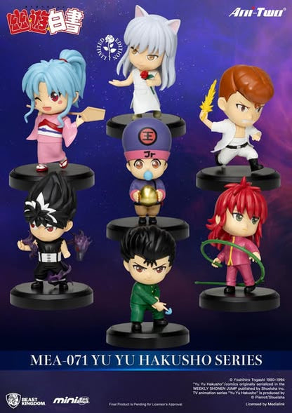 BEAST KINGDOM MEA-071 Yu Yu Hakusho series Blind box set (6 pcs) [PREORDER DOWNPAYMENT MAR 12 2025]