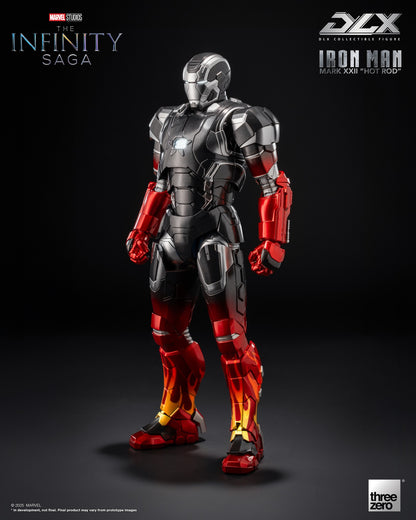 THREEZERO 3Z0945  Marvel Studios: The Infinity Saga DLX Iron Man Mark 22 “Hot Rod” [PREORDER DOWNPAYMENT MAY 25 2025]