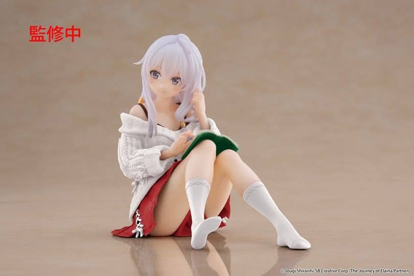 TAITO - Wandering Witch: The Journey of Elaina Desktop Cute Figure - Elaina (Casual Clothes Ver.) Renewal [PREORDER DOWNPAYMENT AUG 10 2025]