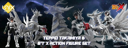 UNIX SQUARE - Teppei Takamiya & B'T X Action Figure set [PREORDER DOWNPAYMENT SEP 28 2025]