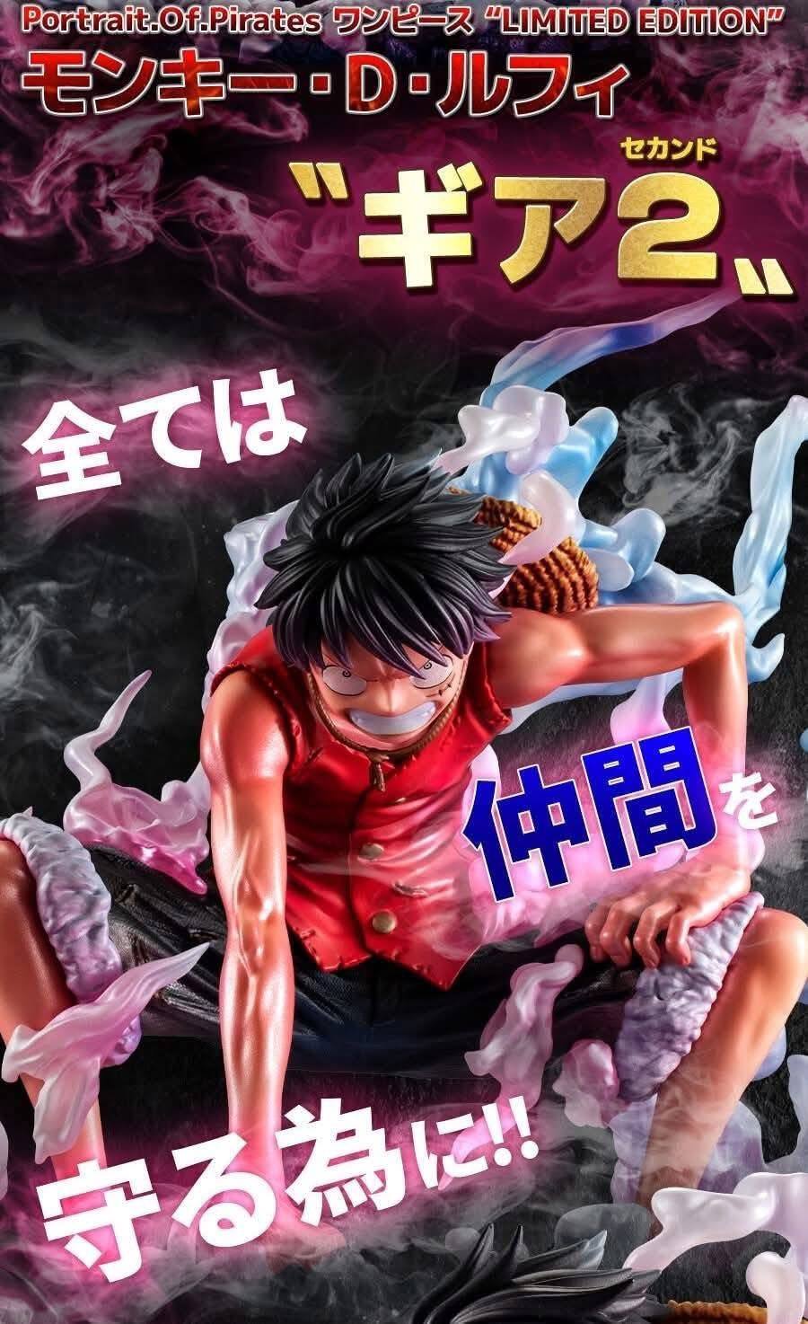 Portrait.Of.Pirates “LIMITED EDITION” Monkey D. Luffy “Gear 2” [PREORDER DOWNPAYMENT NOV 16 2025]