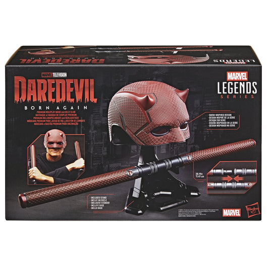 Marvel Legends Premium Roleplay Daredevil Born Again Mask and Billy Club - MVL LEGENDS PREMIUM ROLE PLAY Daredevil[PREORDER DOWNPAYMENT SEP 26 2025]
