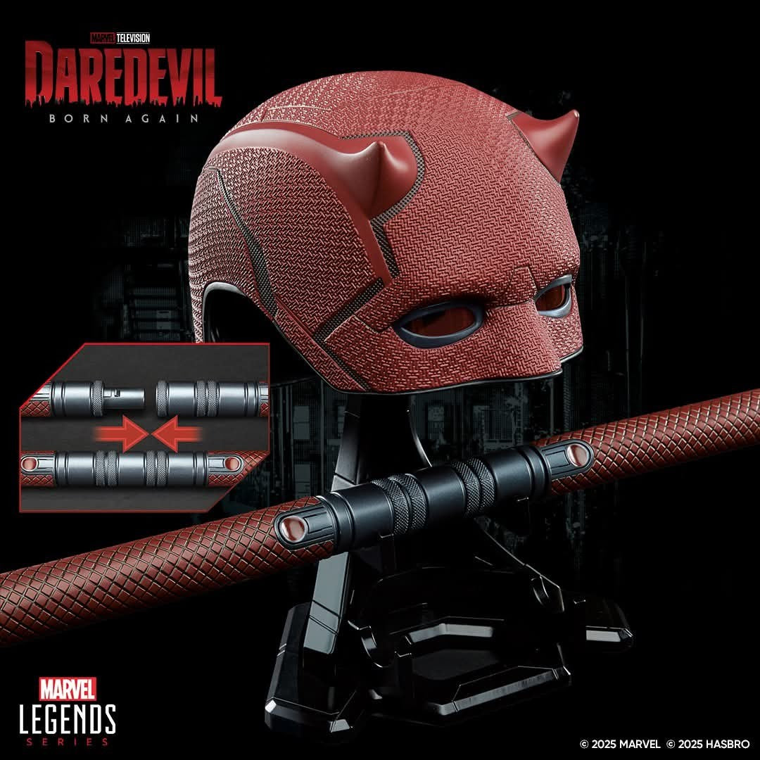 Marvel Legends Premium Roleplay Daredevil Born Again Mask and Billy Club - MVL LEGENDS PREMIUM ROLE PLAY Daredevil[PREORDER DOWNPAYMENT SEP 26 2025]