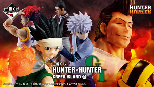 [PREORDER] ICHIBAN KUJI HUNTER×HUNTER GREED ISLAND ②* (Full Carton Buy-out) [PREORDER DOWNPAYMENT MAY 10 2026] (Copy)