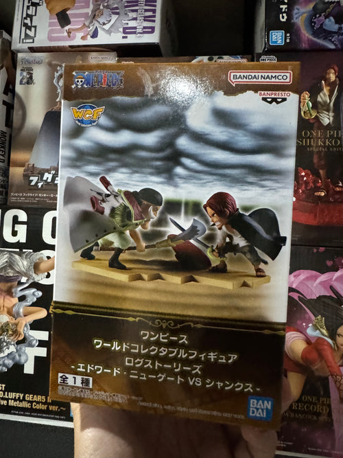 BANPRESTO ONE PIECE LOG STORIES Edward VS Shanks