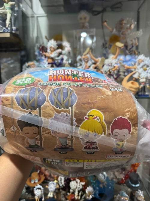 BANDAI GASHAPON Hunter X Hunter Greed Island [Set of 4]