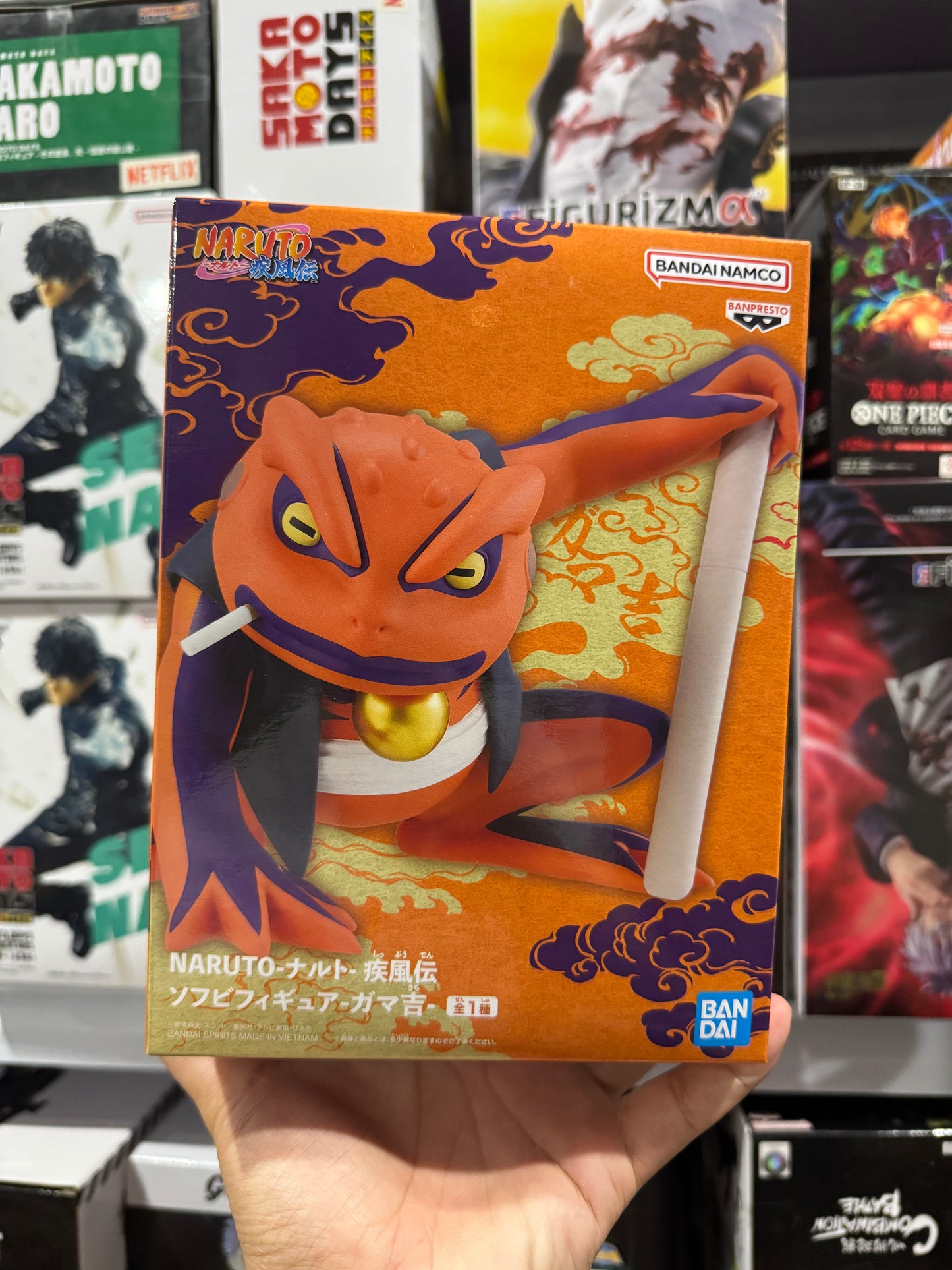 BANPRESTO NARUTO Soft Vinyl Gamakichi