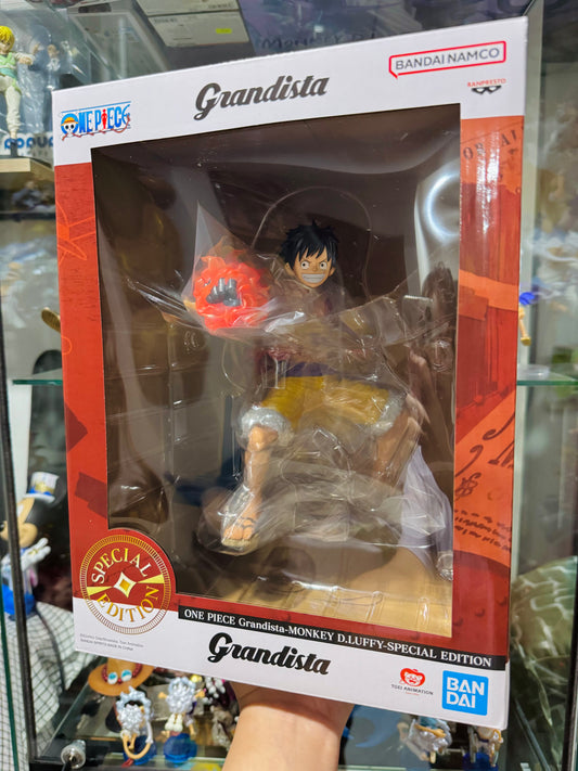 OVERSEA LIMITED ONE PIECE GRANDISTA-MONKEY.D.LUFFY-SPECIAL EDITION EVENT EXCLUSIVE METALLIC COLOR VER.