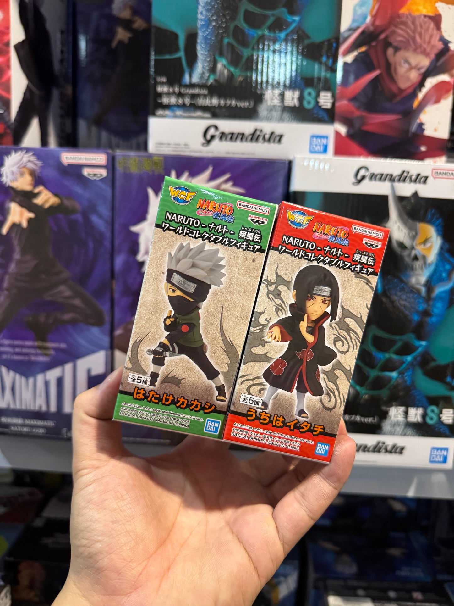 BANPRESTO WCF Kakashi and Itachi [Set of 2]