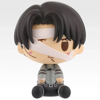 ICHIBAN KUJI ATTACK ON TITAN EACH PERSON'S DETERMINATION - H PRIZE CHOKONOKKO FIGURE COMPLETE SET OF 6 TYPES